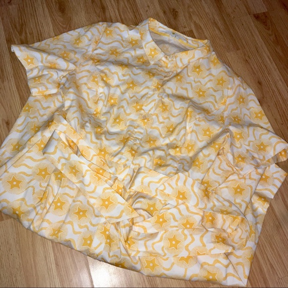 *SOLD* Boden Stars Stripes Midi Button Up Dress16R - Picture 5 of 8